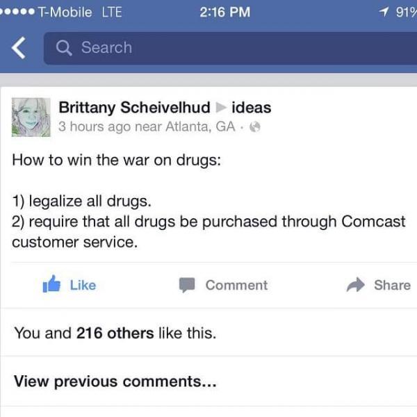 This is exactly how you win the war on drugs