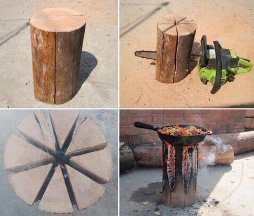 Quick and easy campfire cooking.