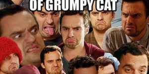 The human version of Grumpy cat.