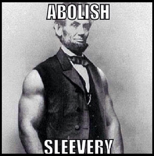 Abolish sleevery.