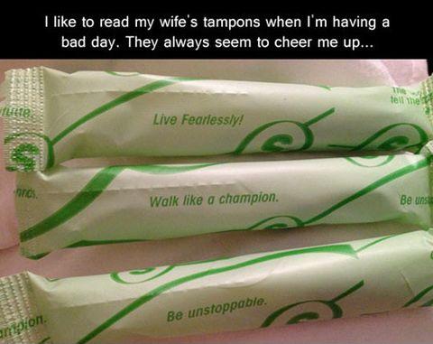 The Wife's Tampons