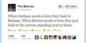 When Boston needs a hero,