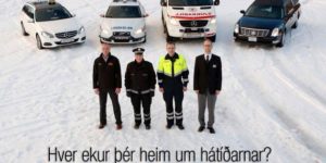 ‘Who will drive you home?’ Icelandic anti-drunk driving ad
