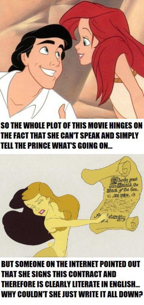 When disney movies get reexamined as a grown up