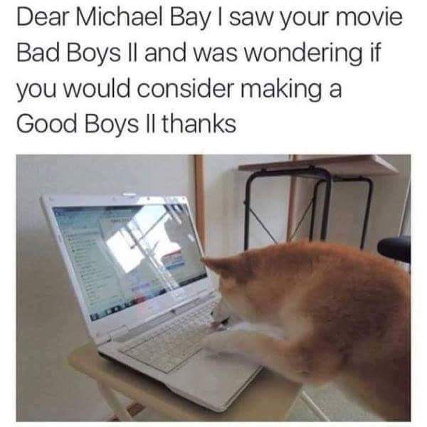 Dear Michael Bay...