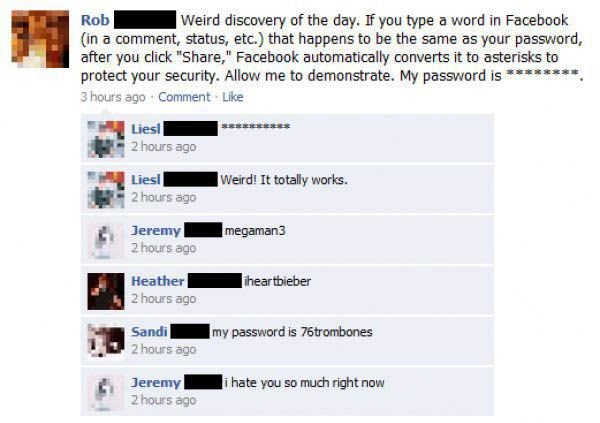 How to troll Facebook.