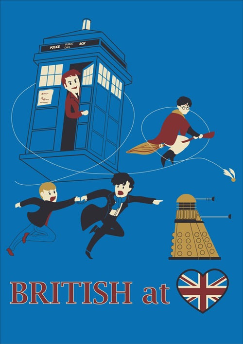 British at heart.