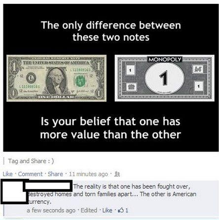 Truth about money