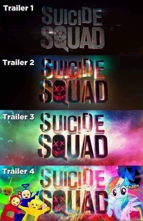 Changes in Suicide Squad's logo