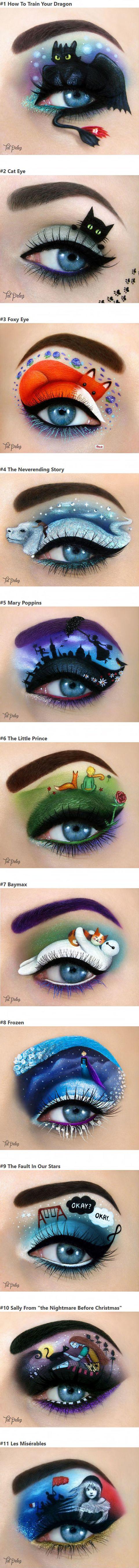 Artist Uses Her Eyes To Create Amazing Fairy Tale Art