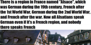 The Story Of Alsace, French Vs. Germany