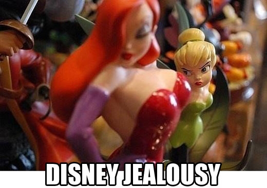 Disney jealousy.