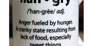 Hangry (adj)