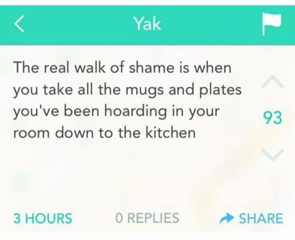 The real walk of shame
