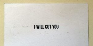 Awesome barber business card