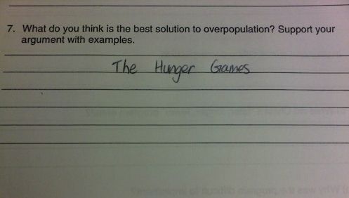 Best solution for overpopulation.