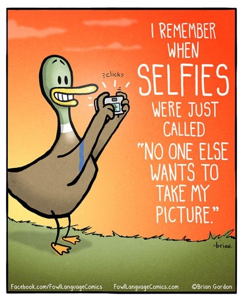 The good ol' selfie