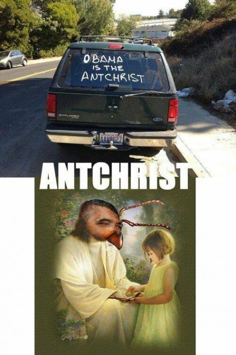 All hail the AntChrist!
