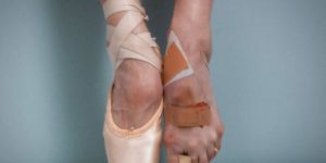 A ballerina’s feet