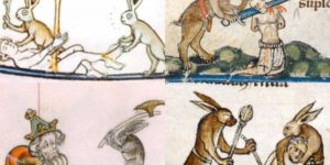 Rabbits+In+Medieval+Manuscripts+were+hardcore.