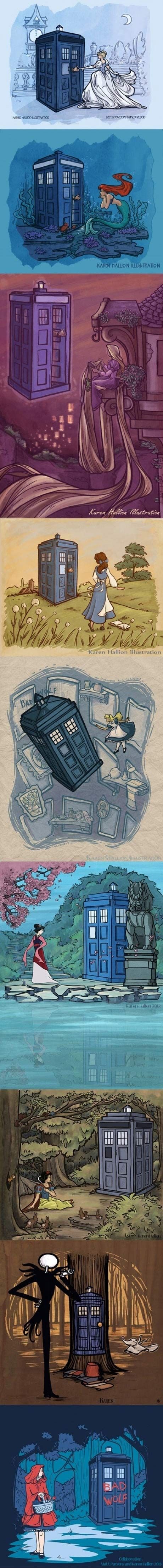 Doctor Who gets around.