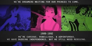 Evolving Disney Princesses.