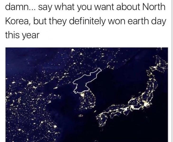 Say what you will about North Korea...