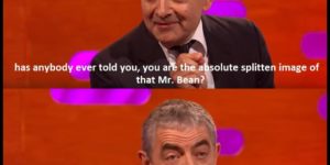 Rowan Atkinson on Graham Norton Show