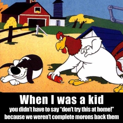 When I was a kid...