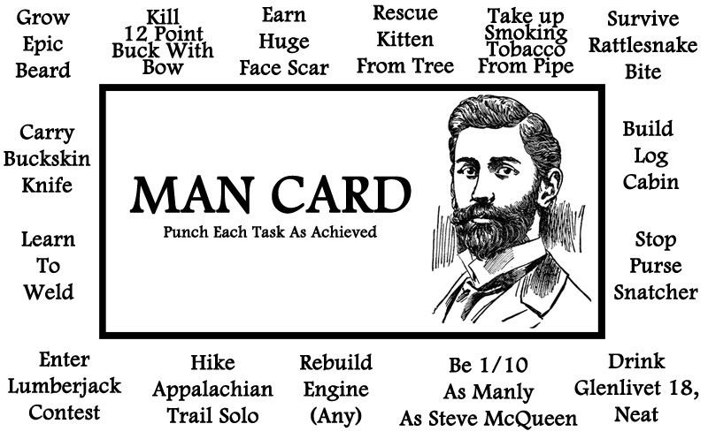 The Man Card.