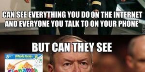 NSA does not know EVERYTHING…