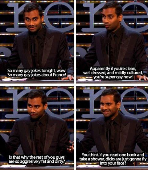 Aziz Ansari? More like Aziz NOTsari.