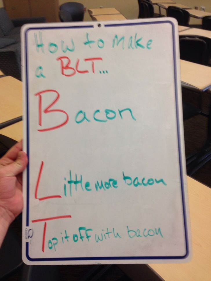 How to make a proper BLT.