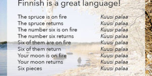 Finnish is fun!