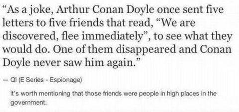 Arthur conan doyle