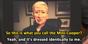 Anderson Cooper ventriloquist dummy.