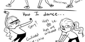 How normal girls dance…