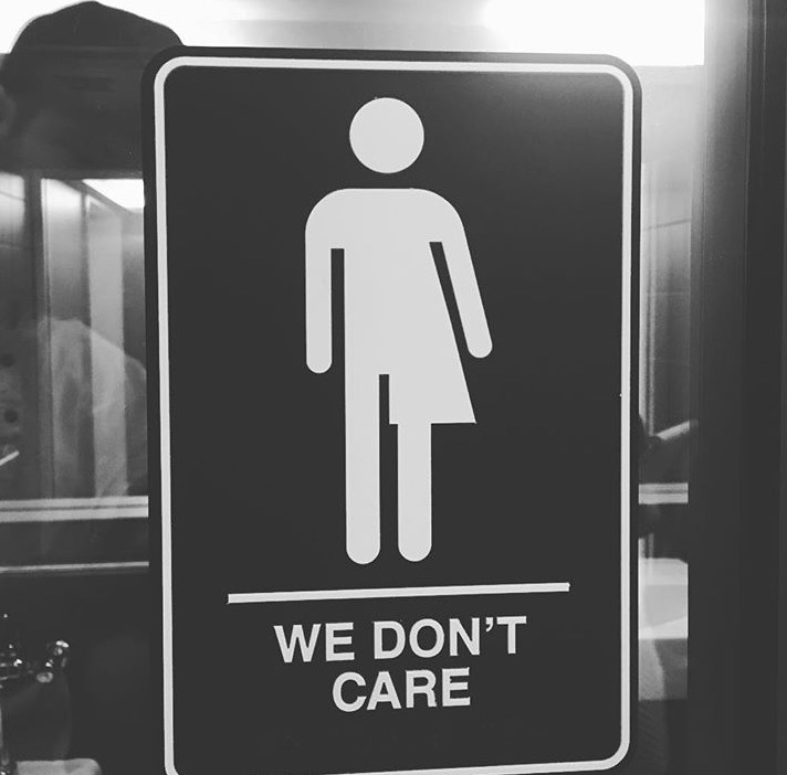 Durham, NC hotel's response to the "bathroom bill"