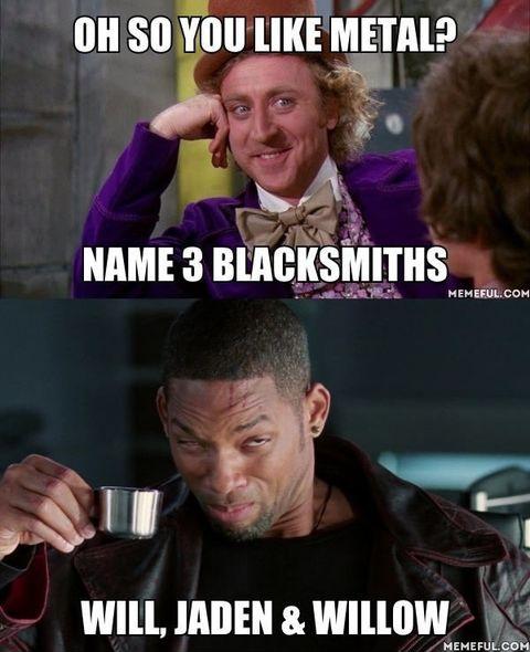 Name 3 blacksmiths