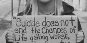Thoughts on suicide.