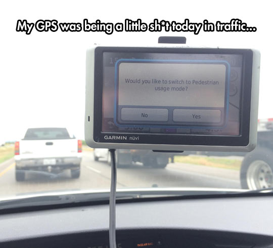 Passive Aggressive GPS