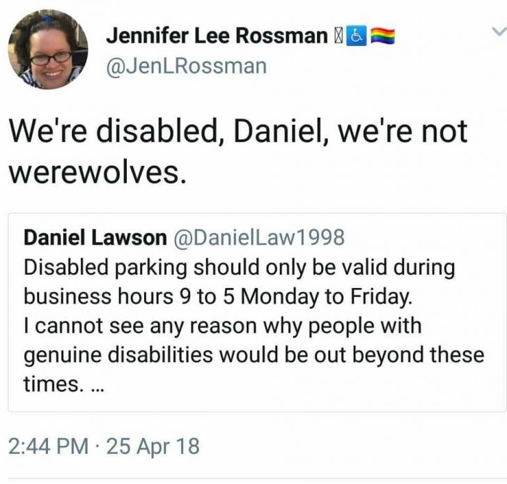 Consider donating to the Alliance For Disabled WereWolves