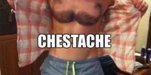 The chestache.