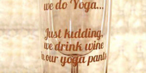 To relieve stress we do Yoga…
