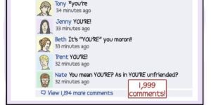 How to get a ton of comments on Facebook.
