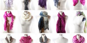 40 ways to tie a scarf.