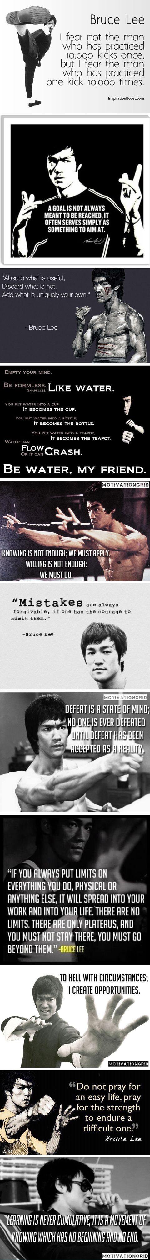 Bruce lee wisdom