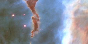 Middle finger from 71,836 light years away