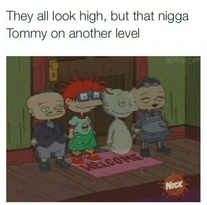 Tommy on another level