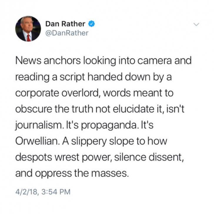 Dan Rather versus the media